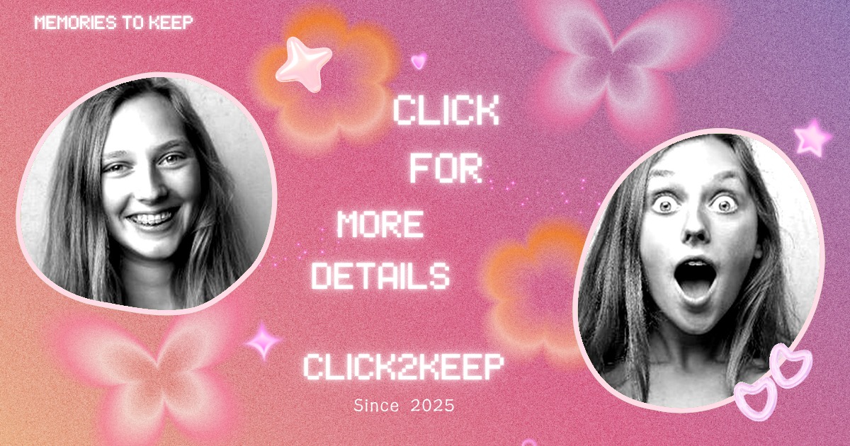 Colored 4R print, pink gradient two-shot layout